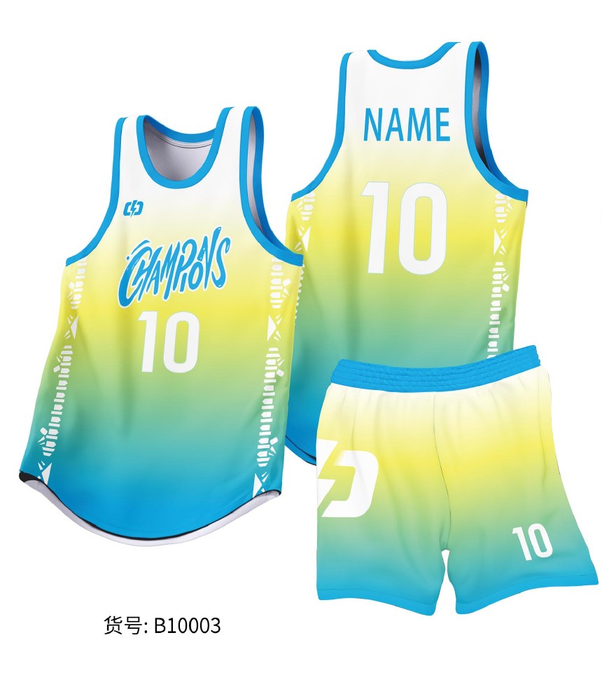Gradient basketball kit